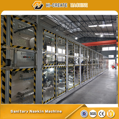 Second hand sanitary pad making machine