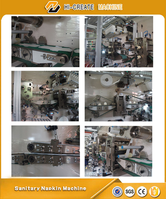 Second hand sanitary pad making machine
