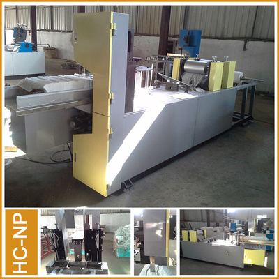 Fully Automatic Napkin Paper Making Machine Restaurant Napkins Printing Machinery For Sale