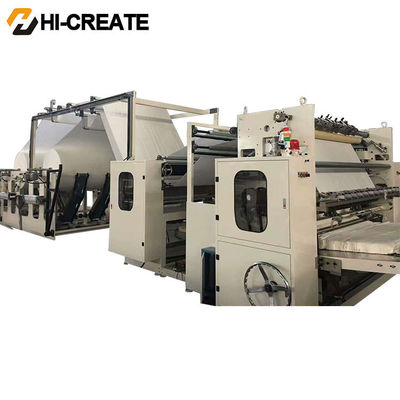 Z Folding 4 Lanes 6400 Sheets/Min Tissue Manufacturing Machine