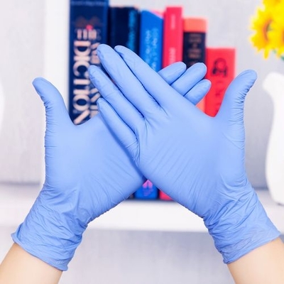 Oil Resistance Disposable Nitrile Glove Working Protective Gloves