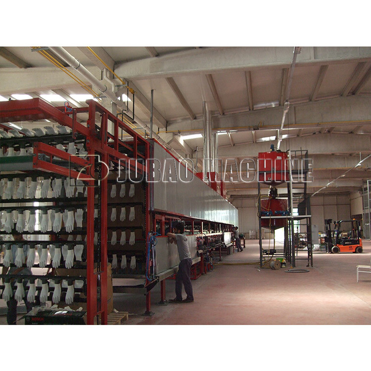 Full Auto Natural Gas Glove Dipping Machine JB-SUD