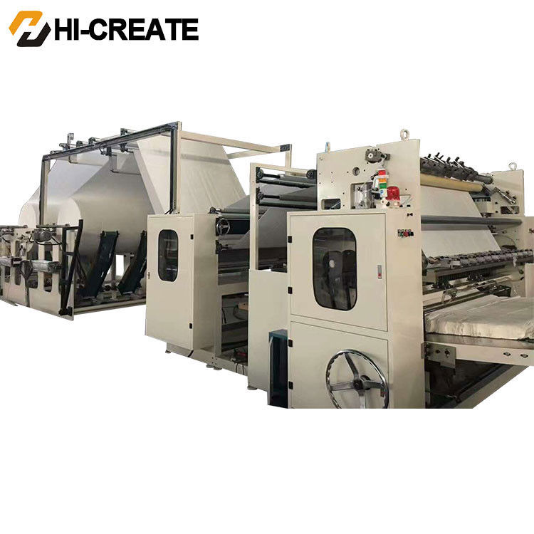 Z Folding 4 Lanes 6400 Sheets/Min Tissue Manufacturing Machine