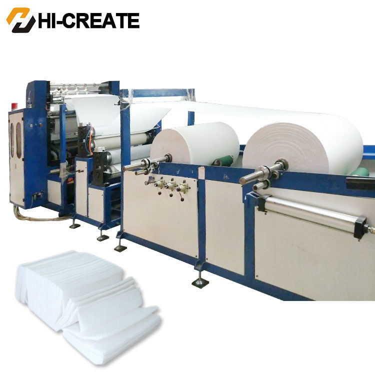 CE 1.8T 400pcs/Min Tissue Manufacturing Machine