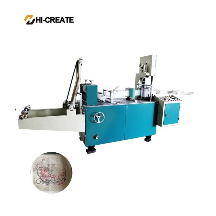 1/8 Folding 380V 50HZ 3.6KW Tissue Manufacturing Machine