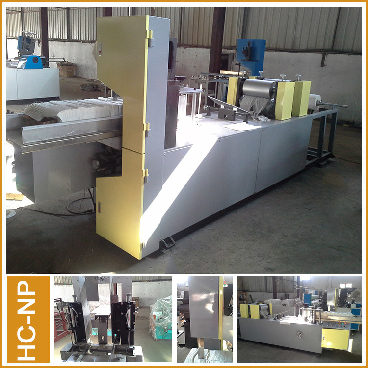 Fully Automatic Napkin Paper Making Machine Restaurant Napkins Printing Machinery For Sale