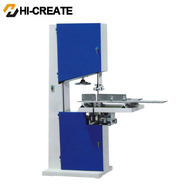 Semi Auto 1.5KW Paper Band Saw Slitting Machine