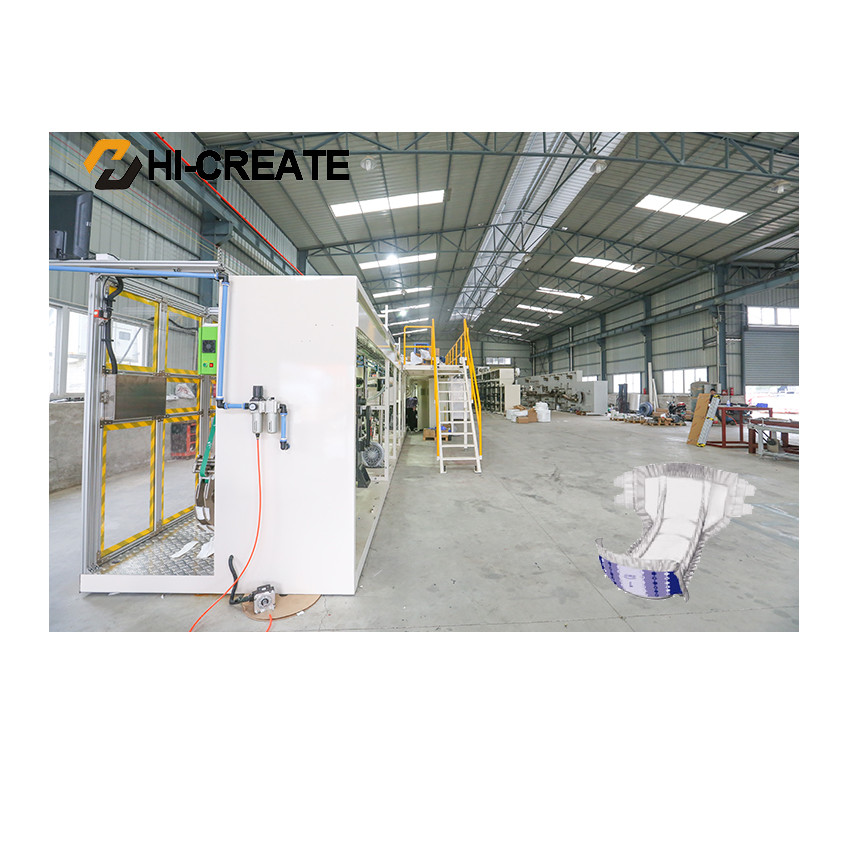 Automated 500pcs/Min 50T Adult Diaper Machine
