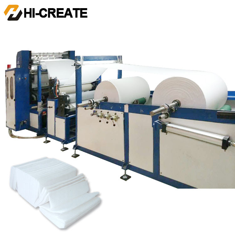CE 1.8T 400pcs/Min Tissue Manufacturing Machine