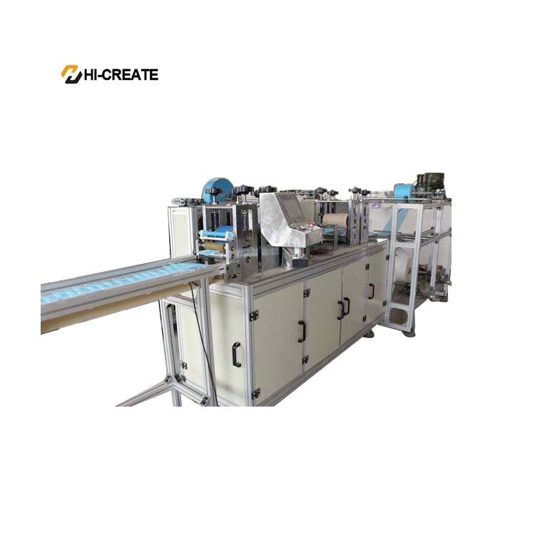 3.5KW 100Pcs/Min Non Woven Face Mask Making Machine